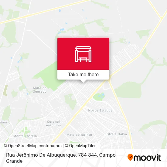 Rua Jerônimo De Albuquerque, 784-844 map