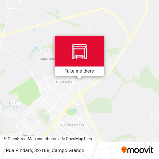 Rua Pindaré, 32-188 map