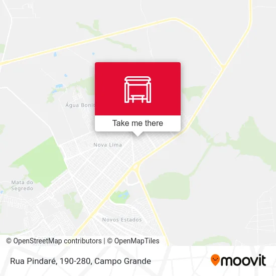 Rua Pindaré, 190-280 map