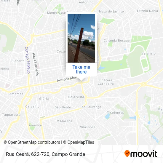 Rua Ceará, 622-720 map