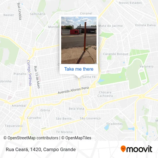 Rua Ceará, 1420 map