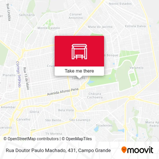 Rua Doutor Paulo Machado, 431 map