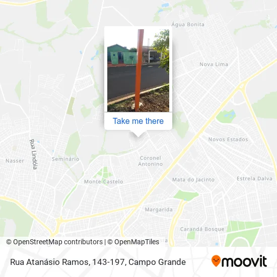 Rua Atanásio Ramos, 143-197 map