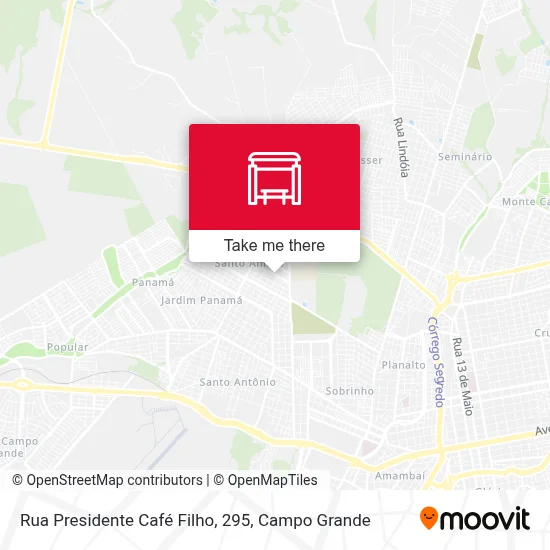 Rua Presidente Café Filho, 295 map