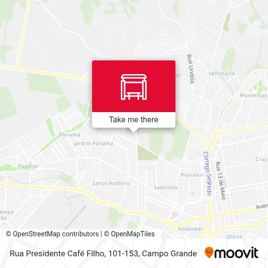 Rua Presidente Café Filho, 101-153 map