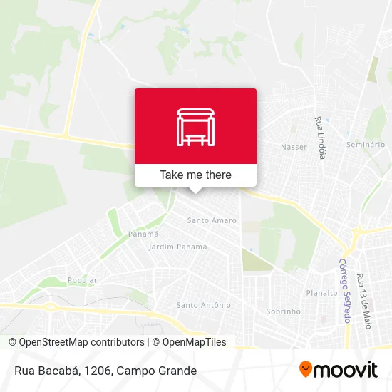 Rua Bacabá, 1206 map