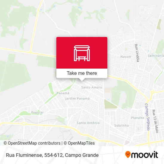 Rua Fluminense, 554-612 map