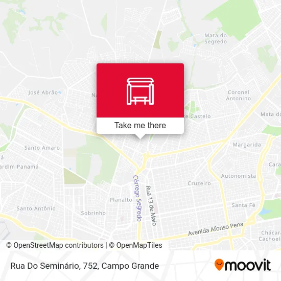 Rua Do Seminário, 752 map