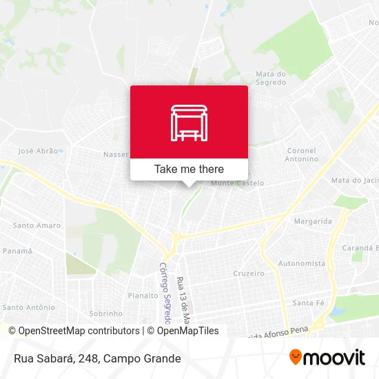 Rua Sabará, 248 map