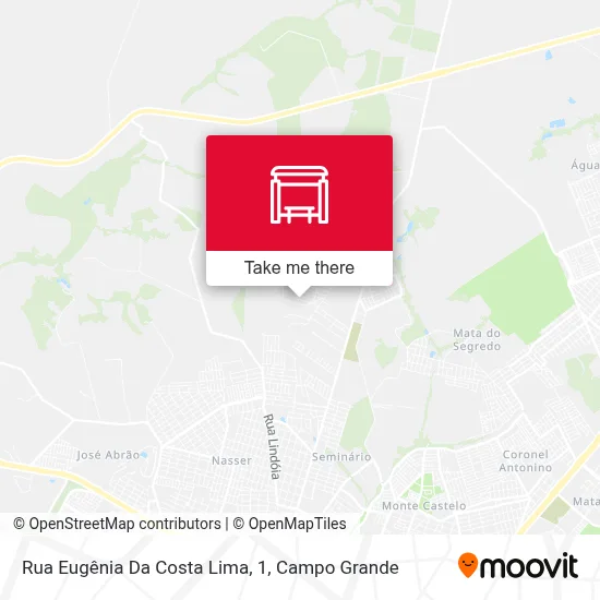 Rua Eugênia Da Costa Lima, 1 map
