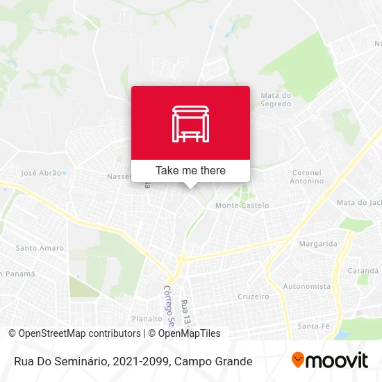 Rua Do Seminário, 2021-2099 map