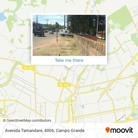 Avenida Tamandaré, 4006 map