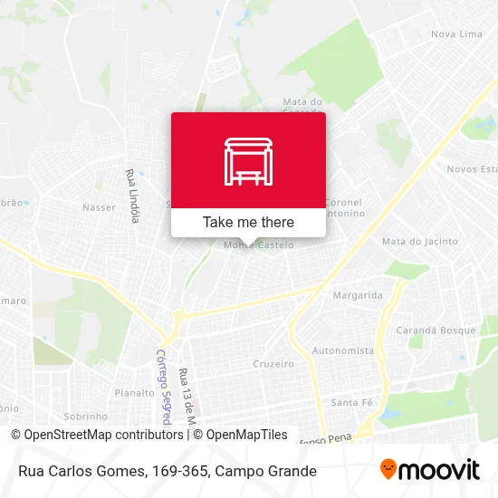 Rua Carlos Gomes, 169-365 map