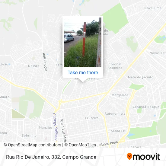 Rua Rio De Janeiro, 332 map