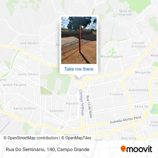 Rua Do Seminário, 140 map