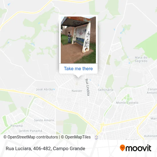 Rua Luciara, 406-482 map