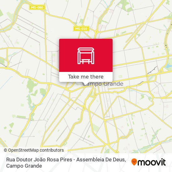 Rua Doutor João Rosa Pires - Assembleia De Deus map