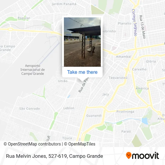 Rua Melvin Jones, 527-619 map