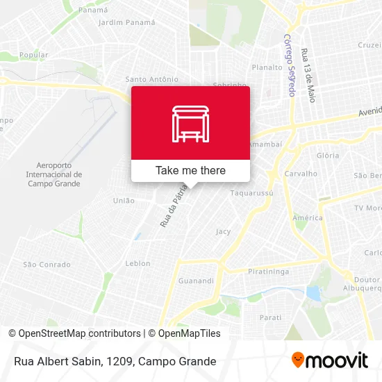 Rua Albert Sabin, 1209 map