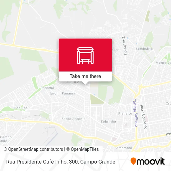 Rua Presidente Café Filho, 300 map