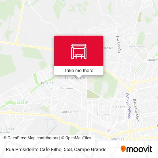 Rua Presidente Café Filho, 568 map