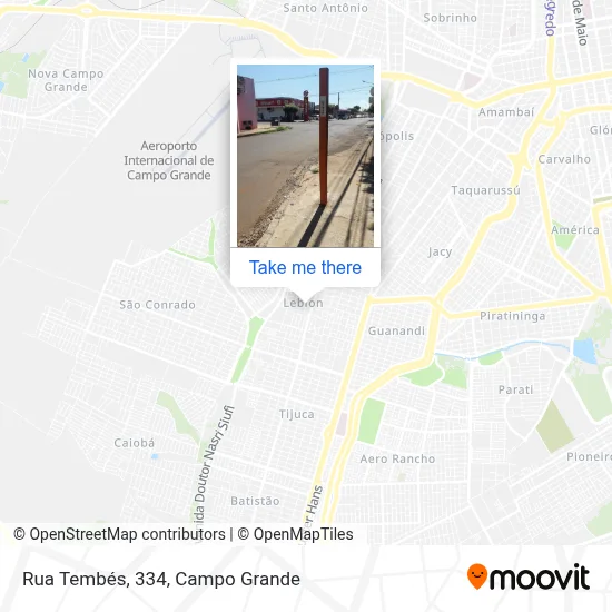 Rua Tembés, 334 map