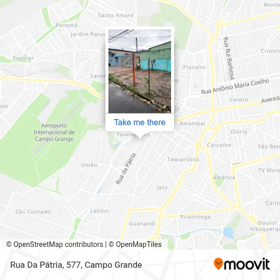 Rua Da Pátria, 577 map