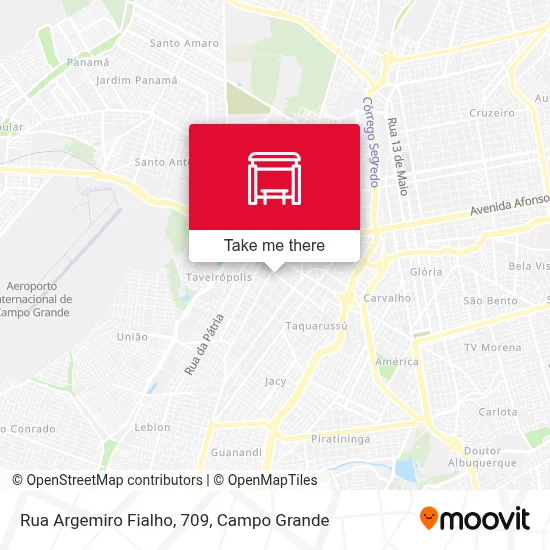 Rua Argemiro Fialho, 709 map