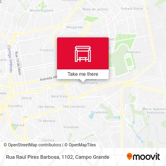 Rua Raul Pires Barbosa, 1102 map