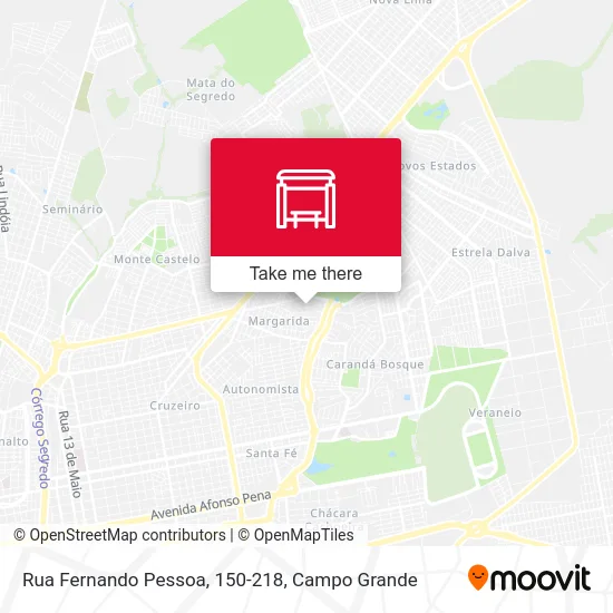 Rua Fernando Pessoa, 150-218 map