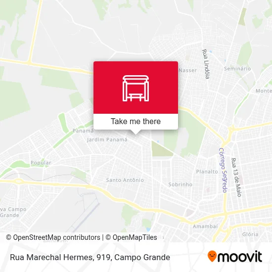 Rua Marechal Hermes, 919 map
