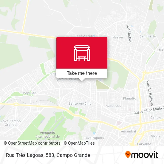 Rua Três Lagoas, 583 map