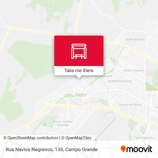 Rua Navios Negreiros, 136 map