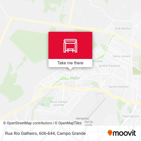 Rua Rio Galheiro, 606-644 map