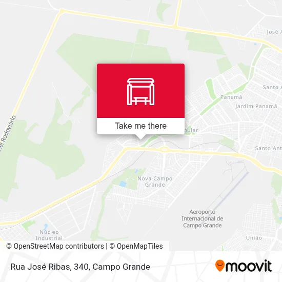 Rua José Ribas, 340 map