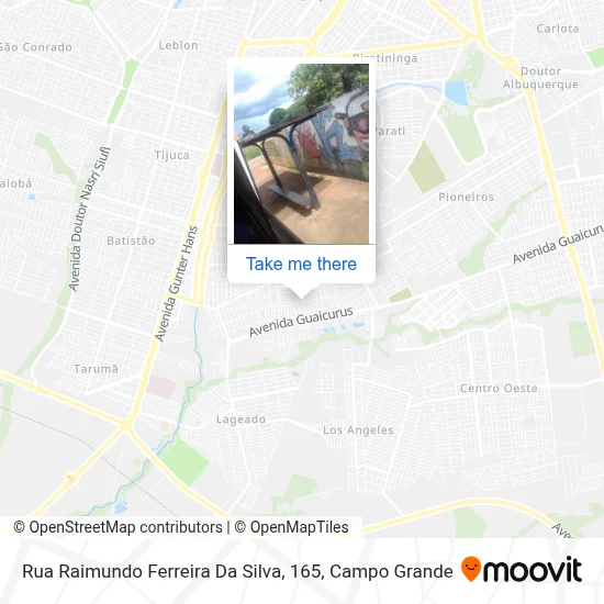 Rua Raimundo Ferreira Da Silva, 165 map