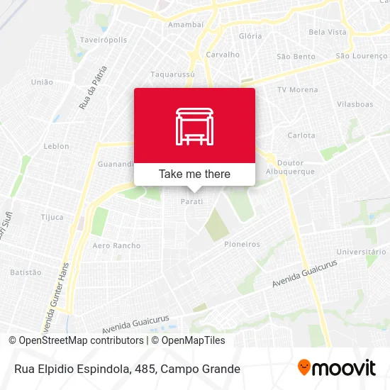 Rua Elpidio Espindola, 485 map
