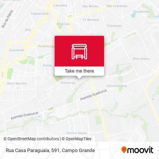 Rua Casa Paraguaia, 591 map