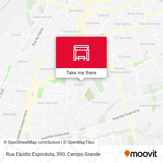 Rua Elpidio Espindola, 390 map