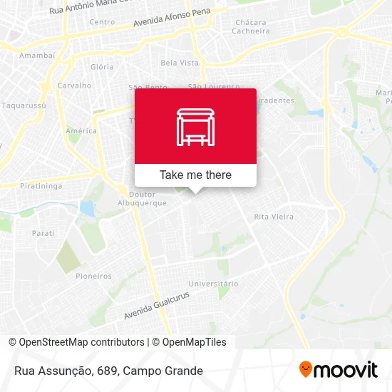 Rua Assunção, 689 map