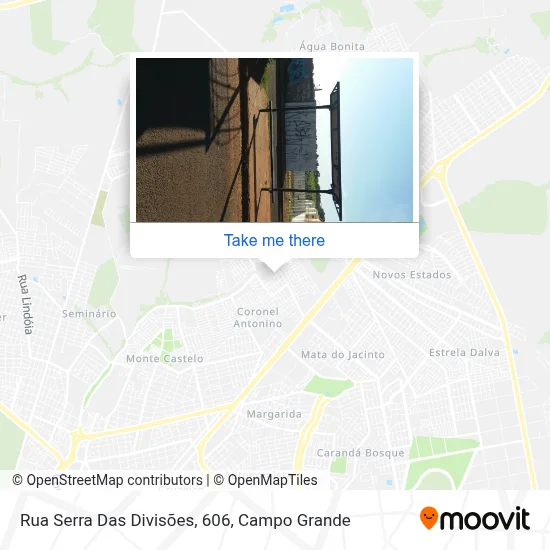 Rua Serra Das Divisões, 606 map