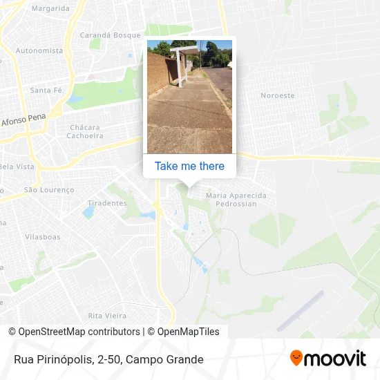 Rua Pirinópolis, 2-50 map