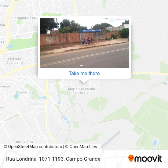 Rua Londrina, 1071-1193 map