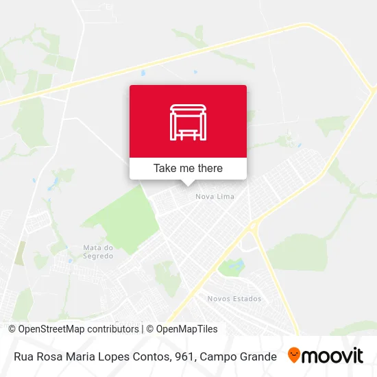 Rua Rosa Maria Lopes Contos, 961 map