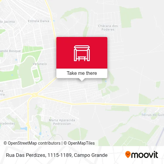 Rua Das Perdizes, 1115-1189 map