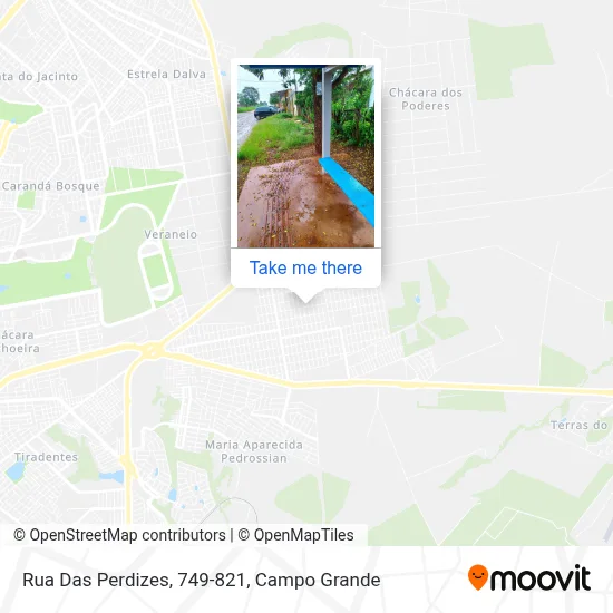 Rua Das Perdizes, 749-821 map