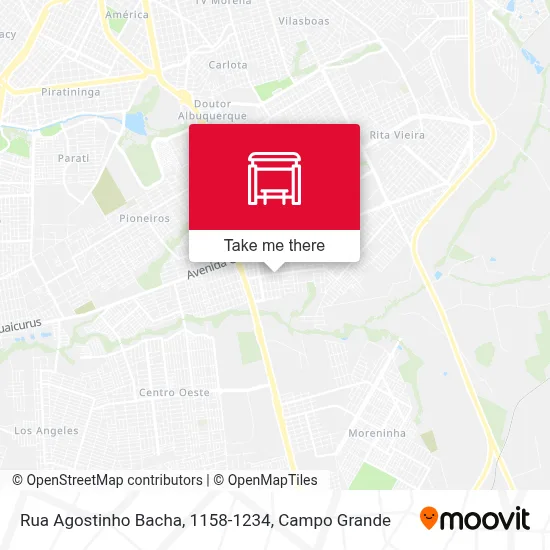 Rua Agostinho Bacha, 1158-1234 map
