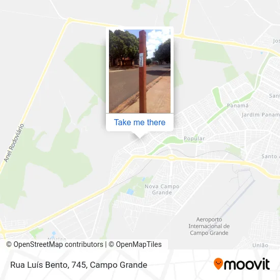 Rua Luís Bento, 745 map