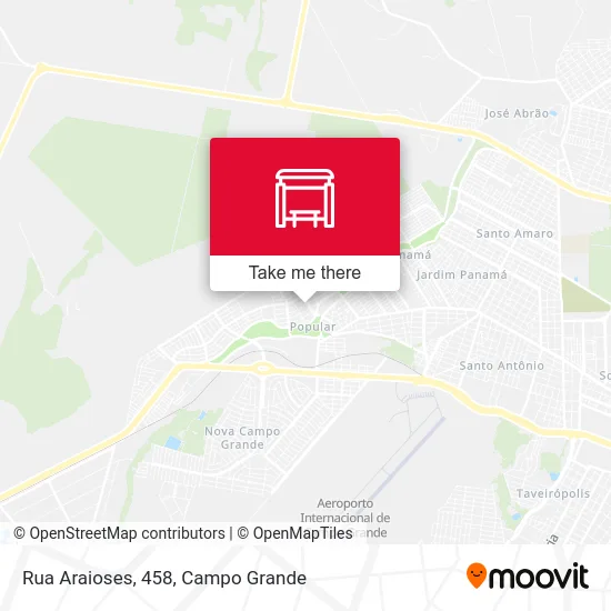 Rua Araioses, 458 map