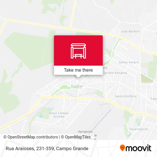 Rua Araioses, 231-359 map